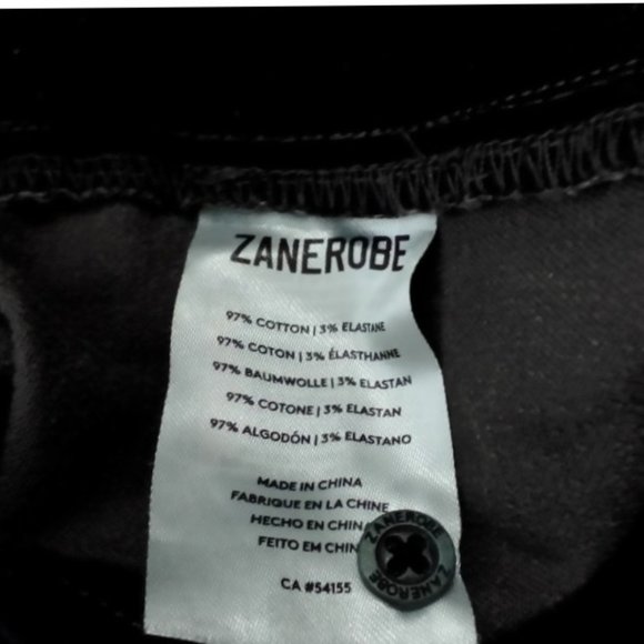 ZANEROBE Salerno Chino Pants Peat 38 - READ 07/24 - Picture 9 of 9